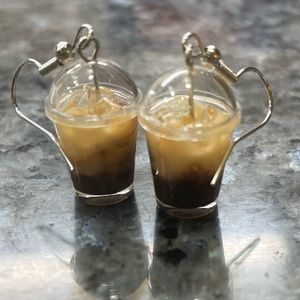 $2/$29 or 3/$39 NWOT Frappuccino Starbucks frozen coffee earrings!